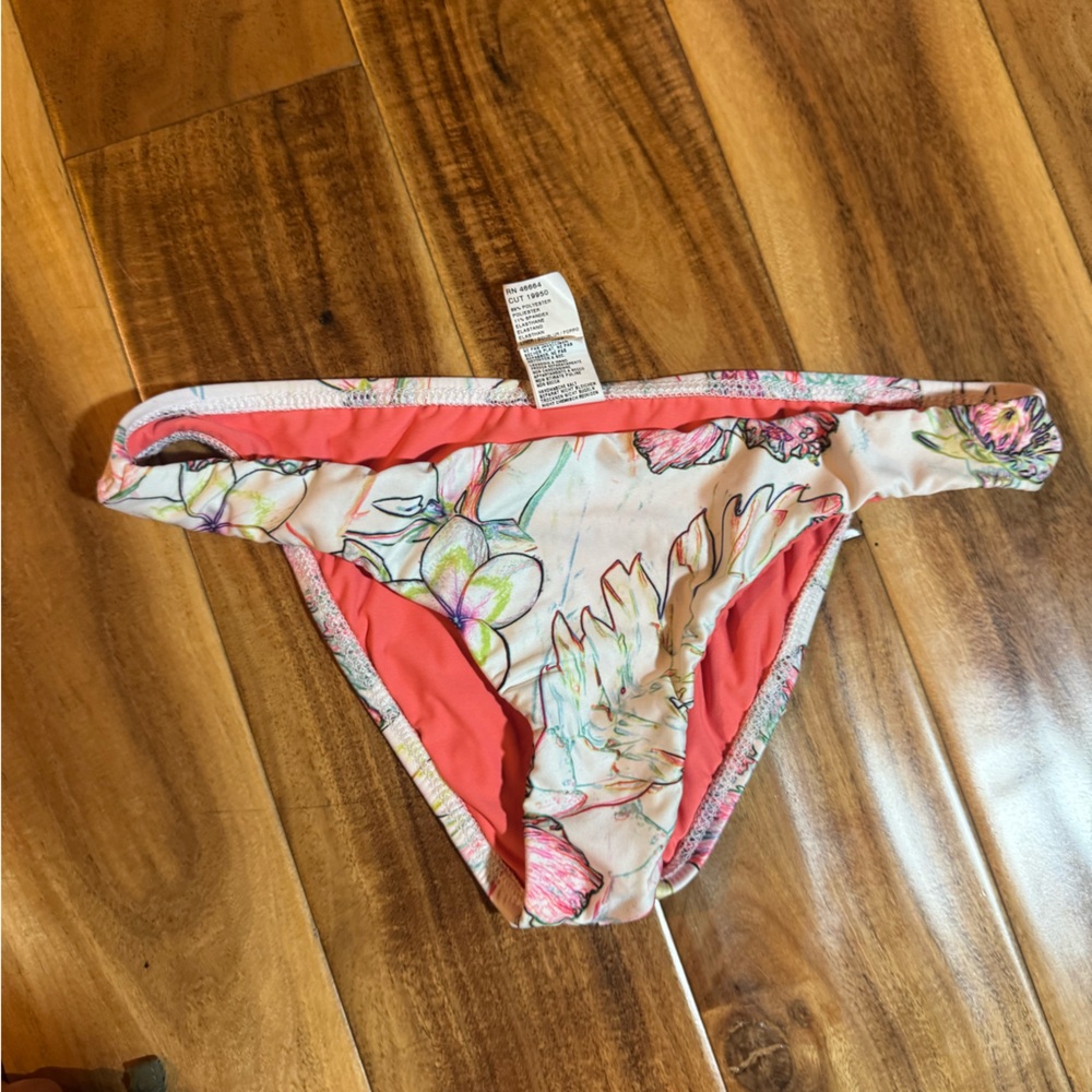 Hurley Floral Bikini Bottom